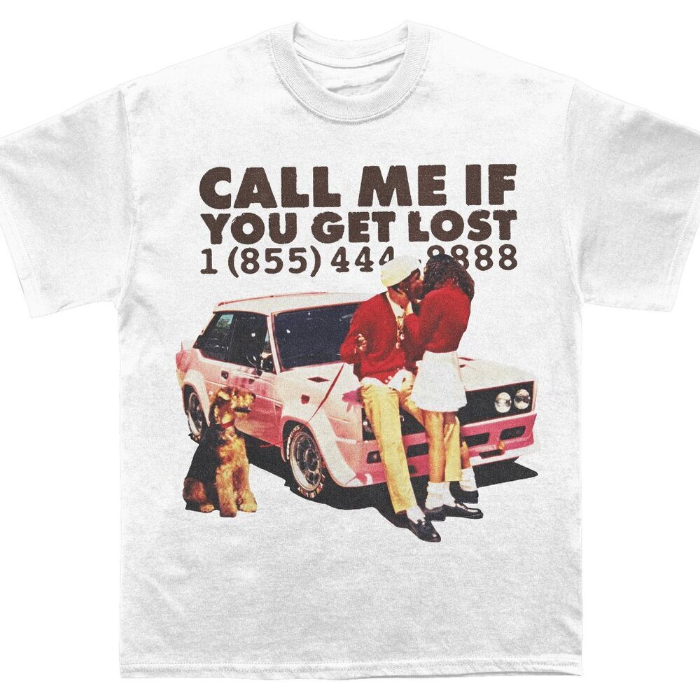 Tyler Call Me If You Get Lost T-shirt Graphic Hip Hop Tee